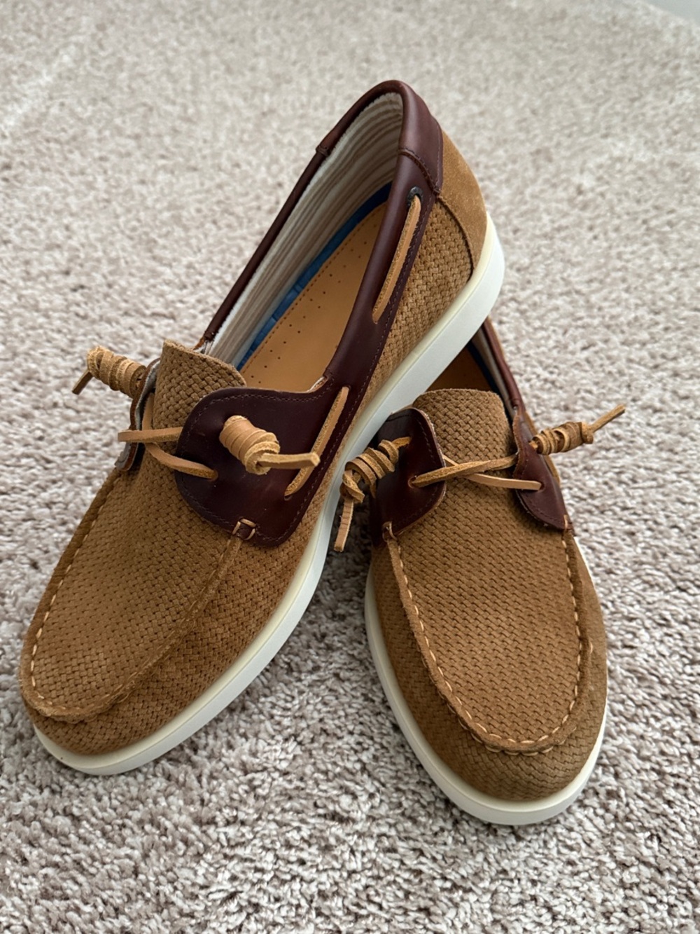 Brown/Tan Men's Boat Shoes